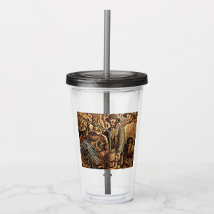 Copo De Acrílico Fabricantes de Moonshine Fazendo Bebida de Uísque 