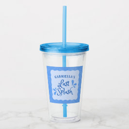 Copo De Acrílico Festa de solteira personalizada de última apresent