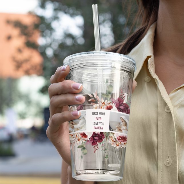 Copo De Acrílico Fotografias de Colagem Moderna: Melhor Presente da (Criador carregado)