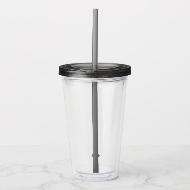 Copo De Acrílico Fumo limpo (Frente)