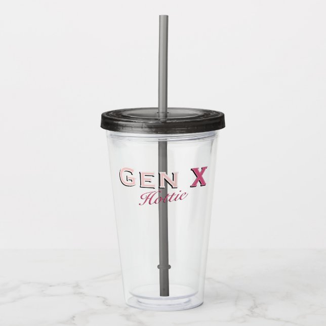 Copo De Acrílico Gen X (Hottie) (Frente)