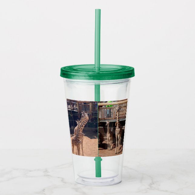 Copo De Acrílico Giraffe Tumbler (Frente)