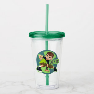 Copo De Acrílico Gráfico Ben Tennyson Omnitrix