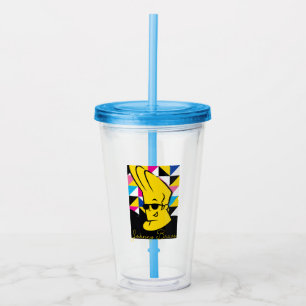 Copo De Acrílico Gráfico de Pop de Arte Johnny Bravo