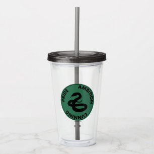 Copo De Acrílico Harry Potter   Traços para casas SLYTHERIN™ Gr