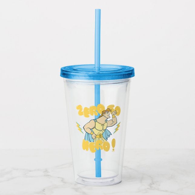 Copo De Acrílico Hercules - Zero to Hero Acrylic Tumbler (Frente)