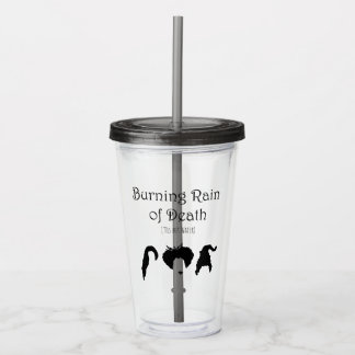 Copo De Acrílico Hocus Pocus - Chuva da Morte Queimada - Tumbler