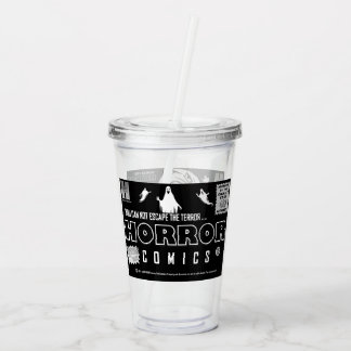 Copo De Acrílico HORROR Comics Tumbler
