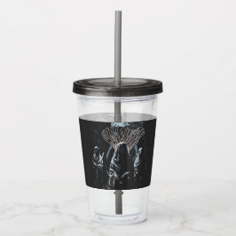 Copo De Acrílico Horrores Modernos do Dia das Bruxas Assustadoras