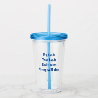 Copo De Acrílico Inspirational Tumbler
