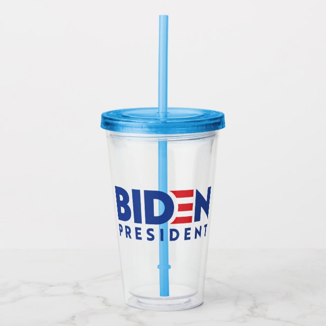 Copo De Acrílico Joe Biden 2020 Biden para Presidente (Frente)