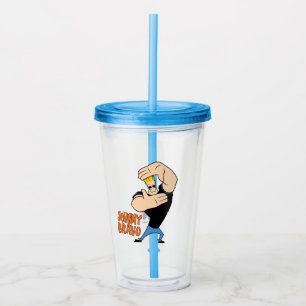 Copo De Acrílico Johnny Bravo Picture Frame Pose