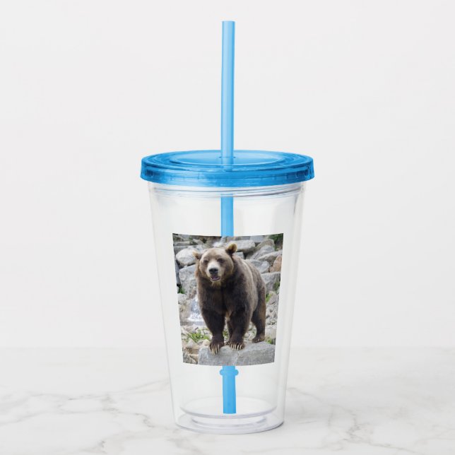 Copo De Acrílico Kodiak Bear (Frente)
