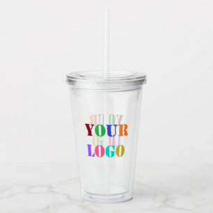 Copo De Acrílico Logotipo personalizado Promocional para sua empres