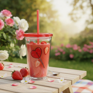 Copo De Acrílico Lollipop - acrílico Tumbler