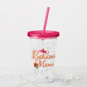 Copo De Acrílico Mama de Bahama