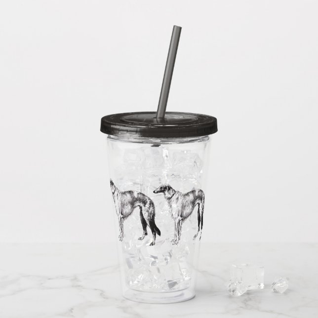 Copo De Acrílico Martynow Borzoi Acrylic Tumbler (Gelo traseiro)