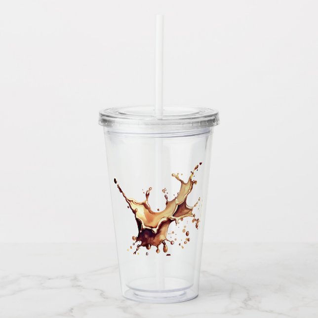 Copo De Acrílico Me Messy, Never! (Frente)