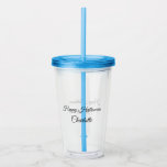 Copo De Acrílico MINIMAL SIMPLES.CUTIE ADICIONE NOME BABY Happy Hal<br><div class="desc">Design</div>