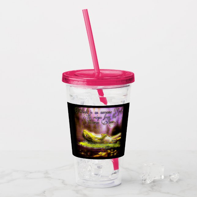 Copo De Acrílico Modelos anfíbios: Sapo Laze 01-01 (Gelo frontal)