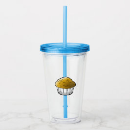 Copo De Acrílico Muffin Acrylic Tumbler