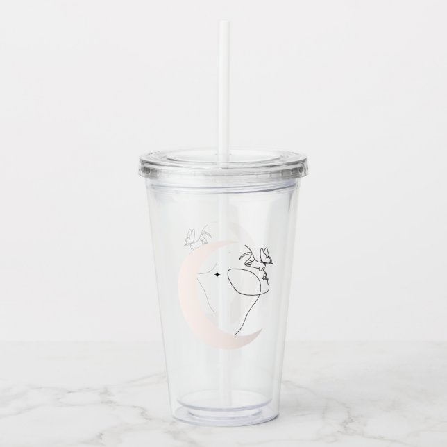 Copo De Acrílico Mulher (Frente)