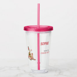 Copo De Acrílico Música country, violão acústico, Rosas, inicializa