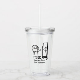 Copo De Acrílico Need a break