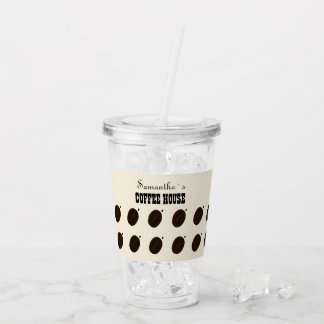 Copo De Acrílico Negócios Profissionais Marca Café