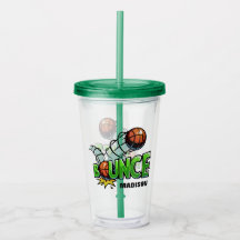 Nome personalizado BUNCE Basball tumblers