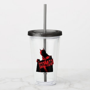 Copo De Acrílico O Cabo do Batman e o Logotipo