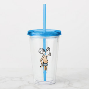Copo De Acrílico O Sentido Homem Acrílico Tumbler