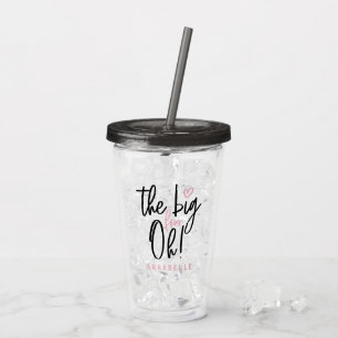 Copo De Acrílico Os quatro grandes! oferta a favor do aniversário 