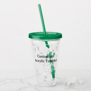 Copo De Acrílico Personalize Seu Personalizado 16oz, Fumaça