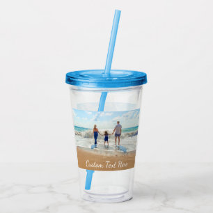 Copo De Acrílico Personalize seu Tumbler Acrílico de Fotografia com