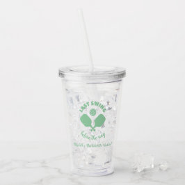 Copo De Acrílico Pickleball Bachelorette Weekend