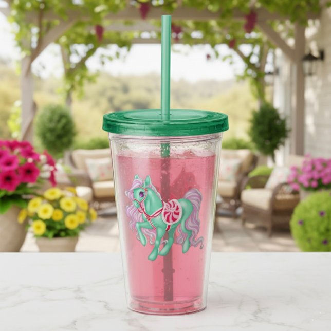 Copo De Acrílico Pony Acrylic Tumbler (Criador carregado)