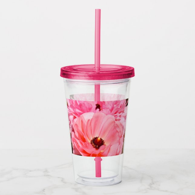 Copo De Acrílico Pop a Rosa (Frente)