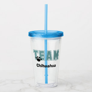 Copo De Acrílico Qualquer Tumbler de acrílico de equipe de criaç