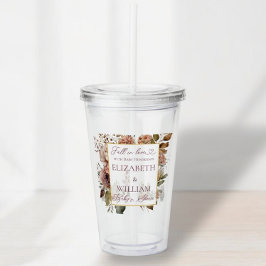 Copo De Acrílico Queda No Amor Queda Do Bordo