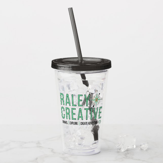 Copo De Acrílico Raley Creative Acrylic Tumbler (Gelo frontal)