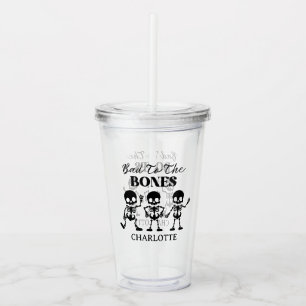 Copo De Acrílico Retro Boos & Booze Espetacular de Halloween