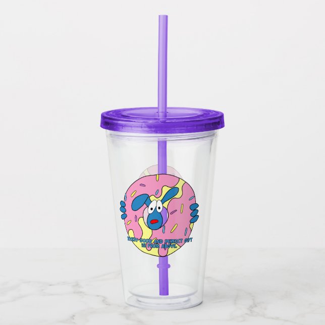 Copo De Acrílico Rosquinha de Tumbler Cup (Frente)