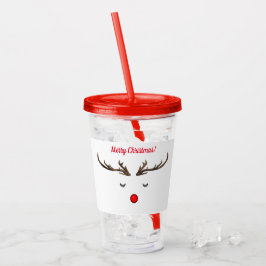 Copo De Acrílico Rudolph Acrylic Tumbler