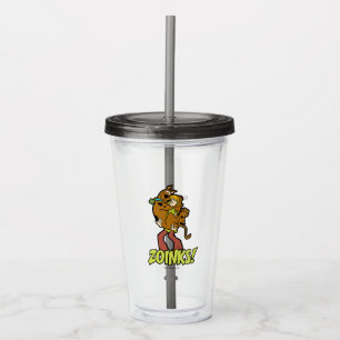 Copo De Acrílico Scooby-Doo e Zoinks desgrenhado!