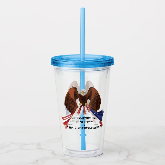 Copo De Acrílico segundo Emenda Travesseiro decorativo (Frente)