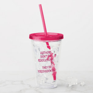 Copo De Acrílico Sem desculpas para abrir a Copa de Água para Autor