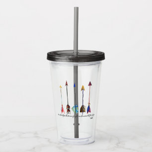 Copo De Acrílico Seta Salm 91