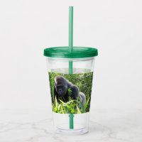 Silverback Gorilla - Tumbler acrílico