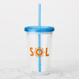 Copo De Acrílico Sol